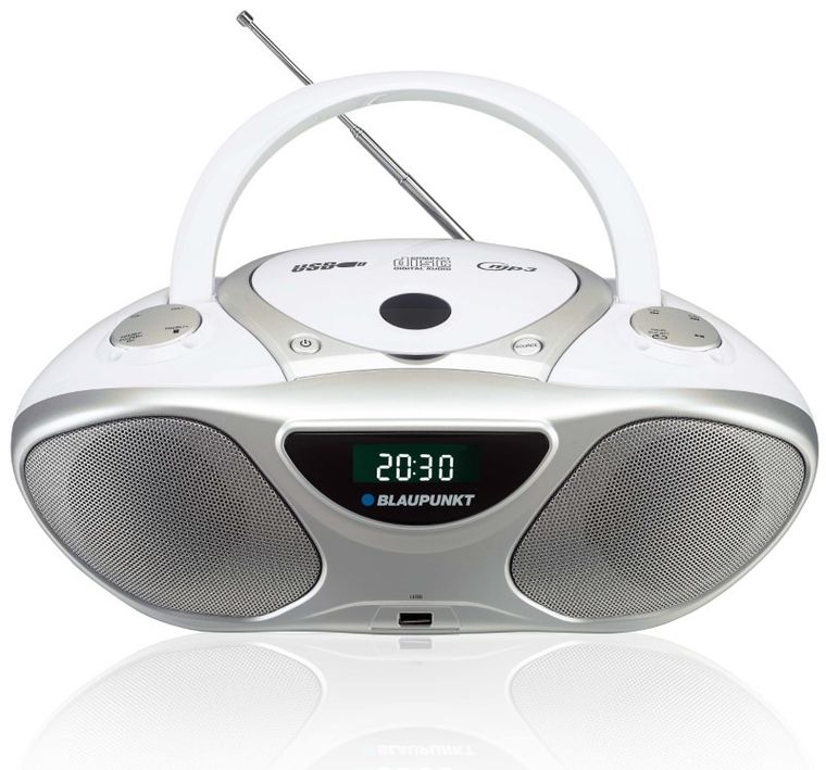 Blaupunkt, radioodtwarzacz, BB14WH, biały