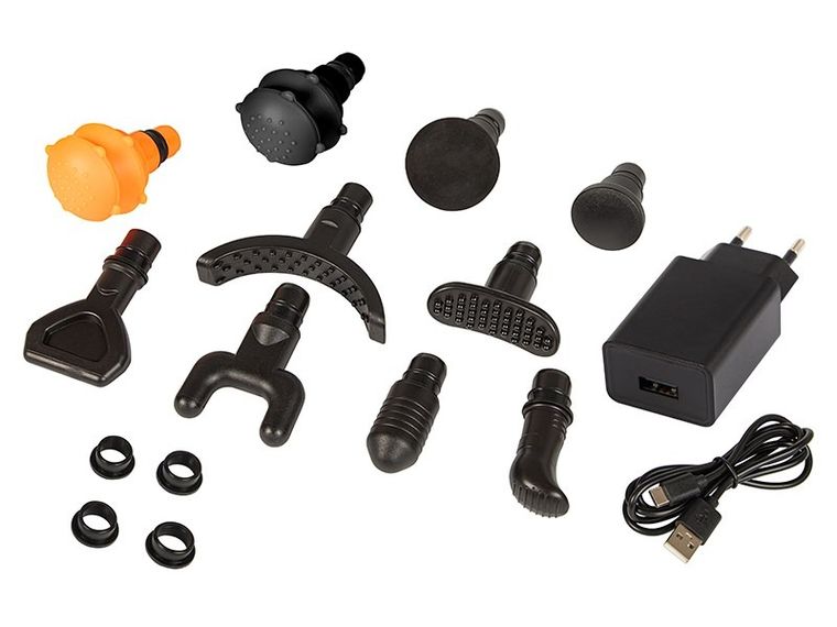 Blow, Wave 5000, pistolet do masażu, czarna