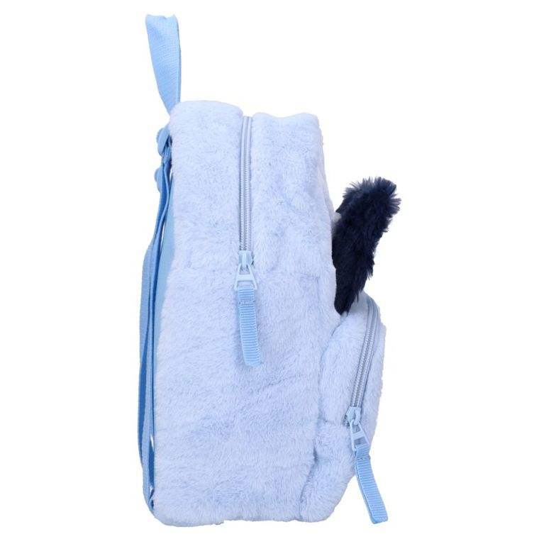 Bluey, Fluffy Festival, pluszowy plecak dla przedszkolaka, niebieski