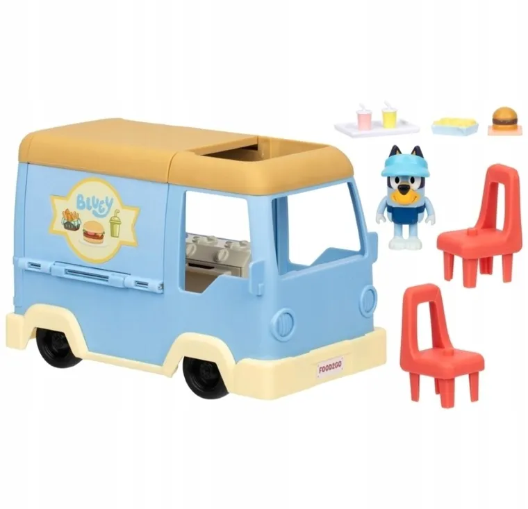 Bluey, Food truck, pojazd z figurką