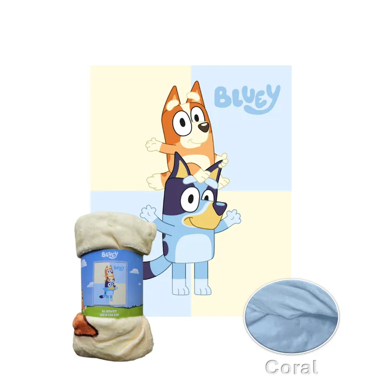 Bluey, koc, 120-150 cm