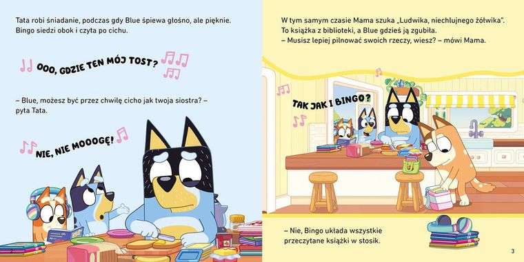 Bluey. Mini-Blue. Moja czytanka