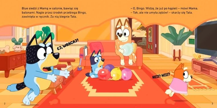 Bluey. Moja czytanka. Mamo-szkoła