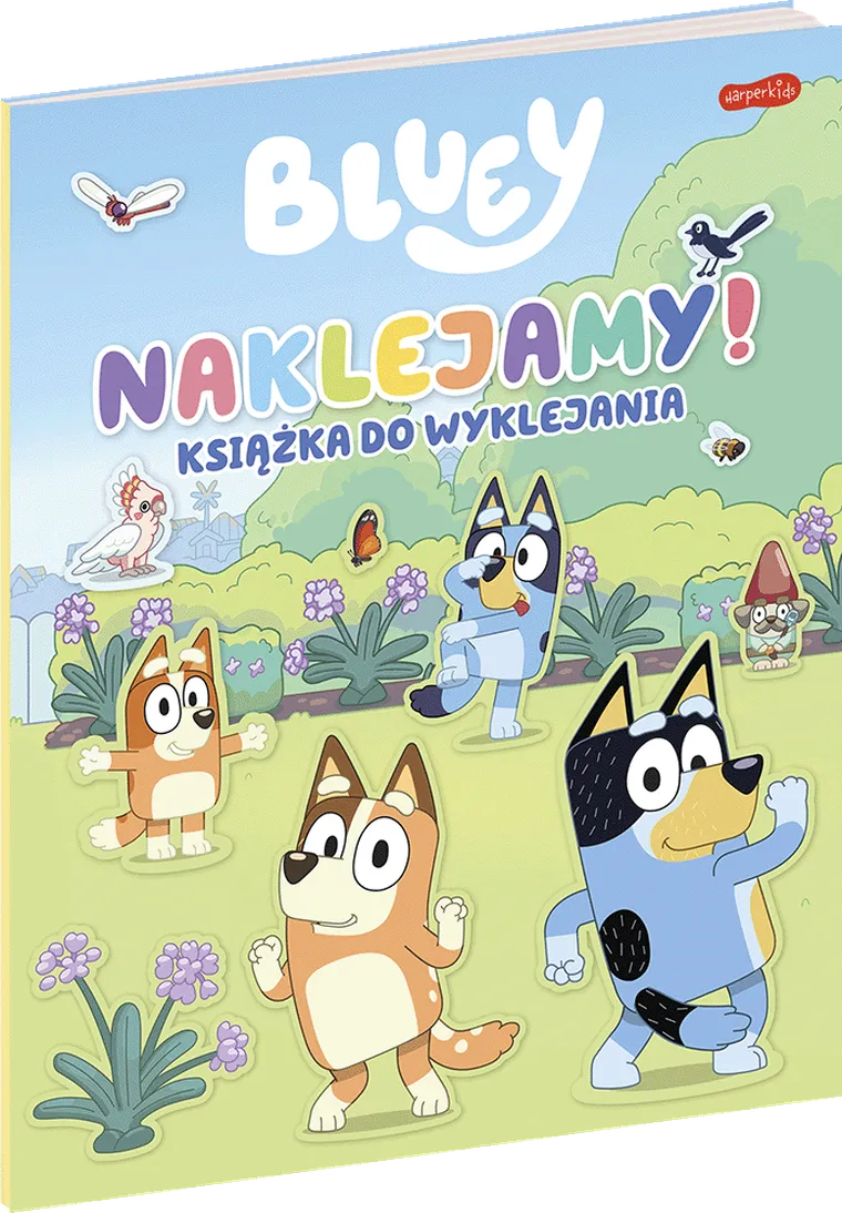 Bluey. Naklejamy! Książka do wyklejania