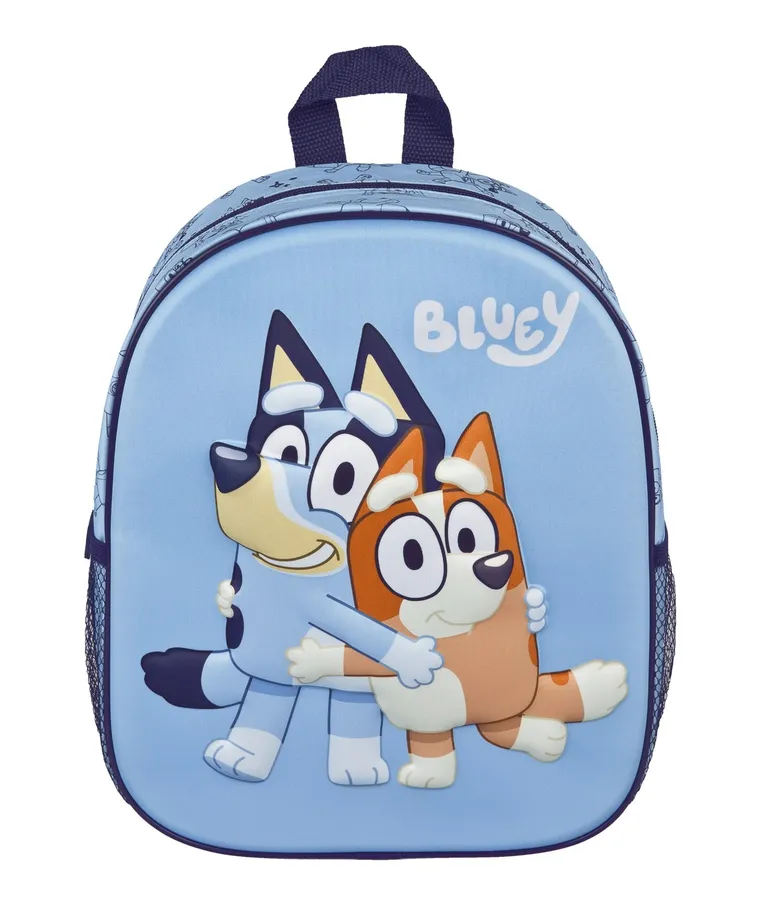 Bluey, plecak dla przedszkolaka 3D