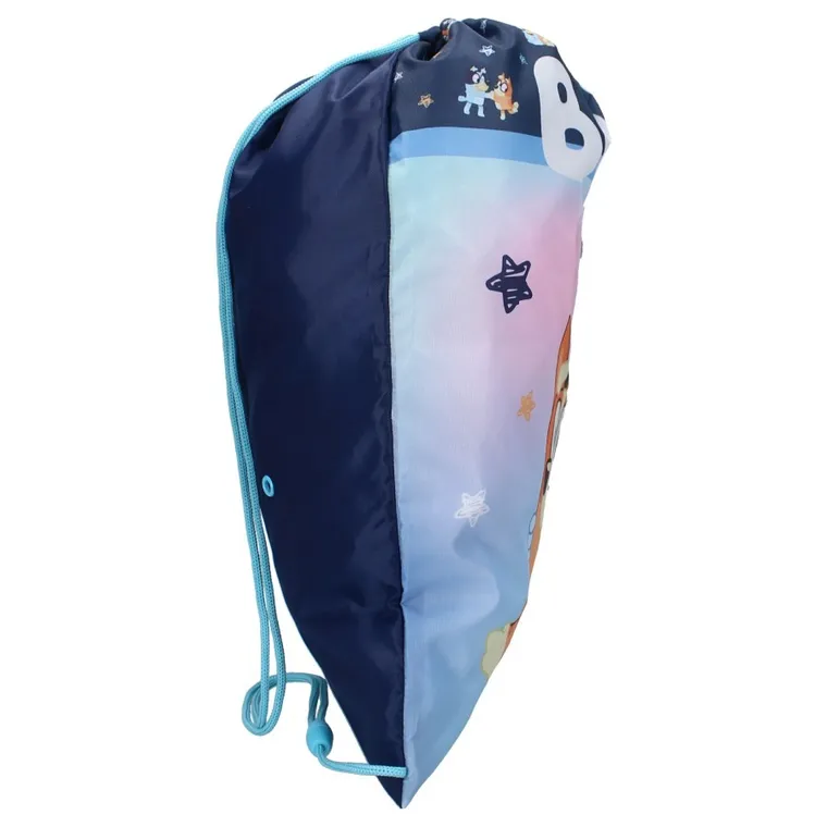 Bluey, Smoochy Kiss, worek sportowy, niebieski