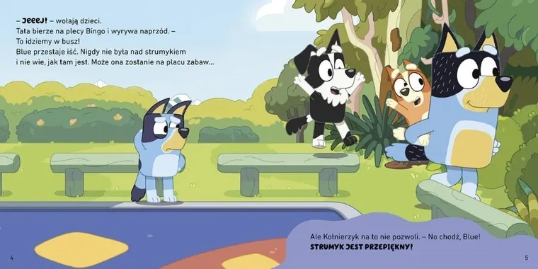 Bluey. Strumyk. Moja czytanka
