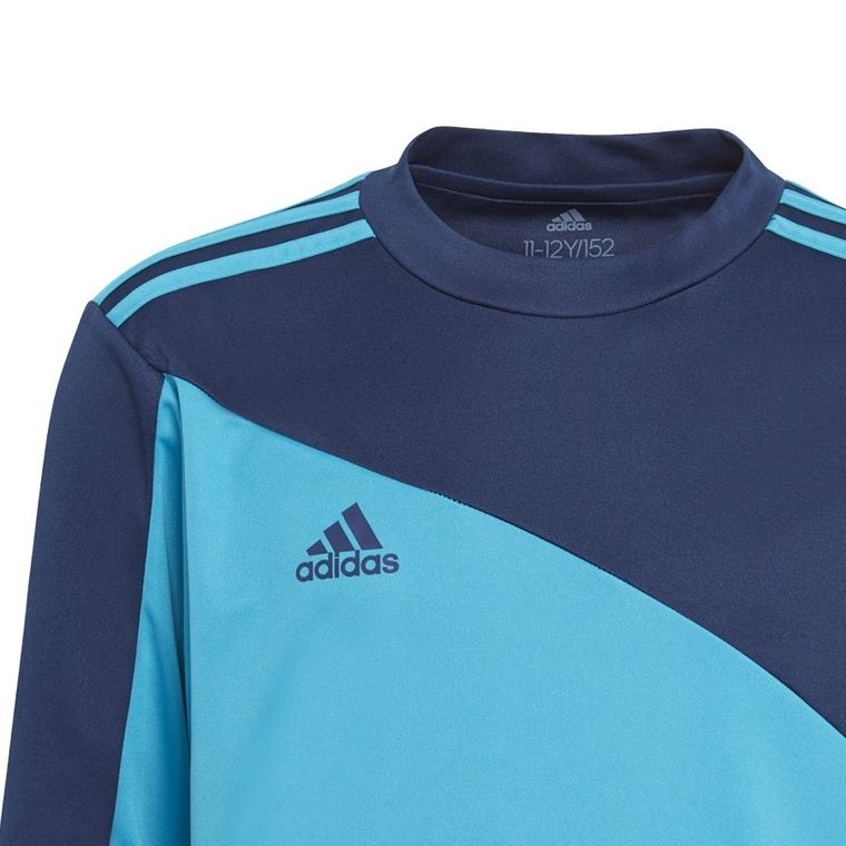 Bluza chłopięca, granatowa, Adidas Squadra 21 GK JSY Junior