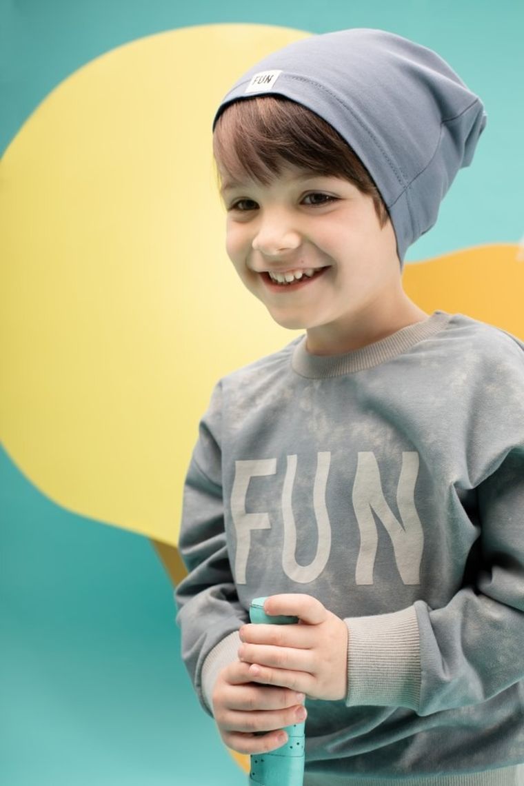 Bluza chłopięca, jasnoniebieska, Fun, Pinokio