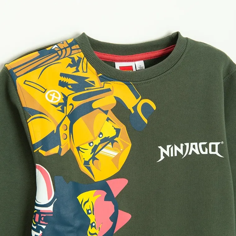 Bluza chłopięca, khaki, LEGO Ninjago