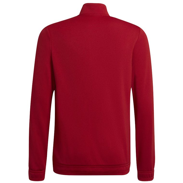 Bluza chłopięca, rozpinana, czerwona, Adidas Entrada 22