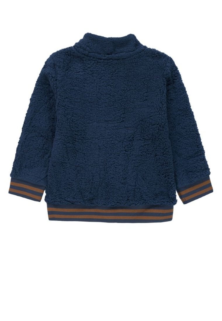 Bluza chłopięca, rozpinana, granatowa, Kanz