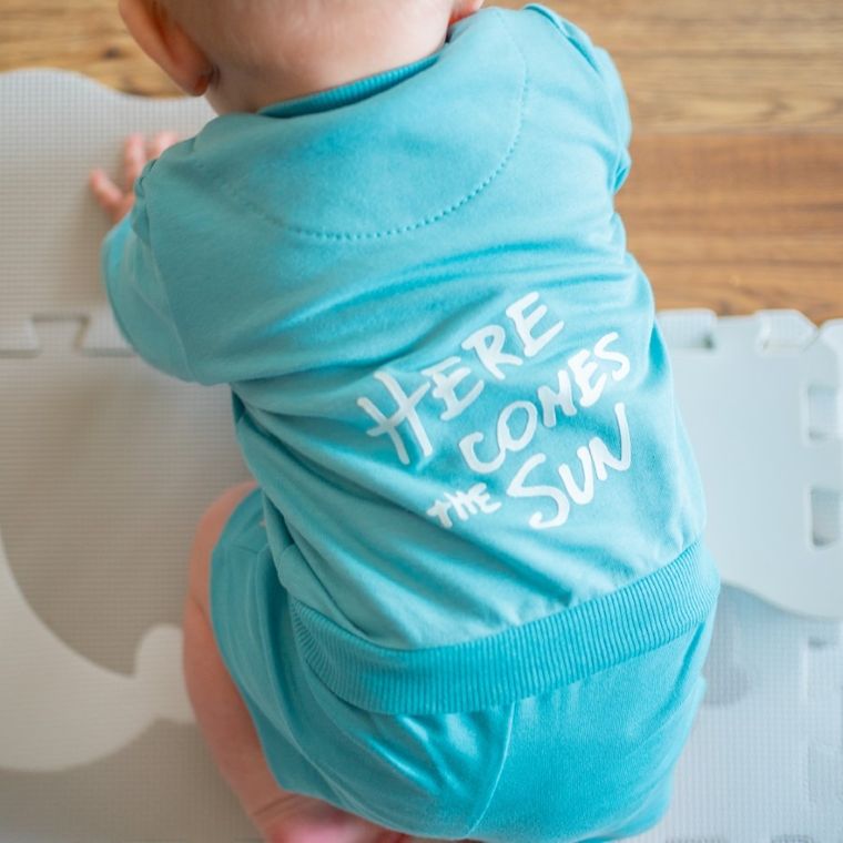 Bluza chłopięca, rozpinana, niebieska, Eevi