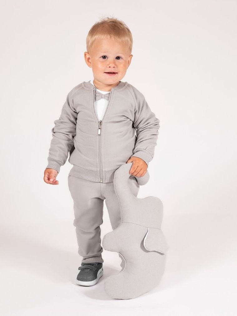 Bluza chłopięca, szara, Nicol