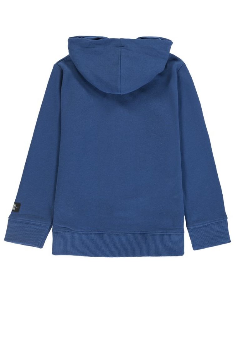 Bluza chłopięca z kapturem, ciemnoniebieska, Tom Tailor