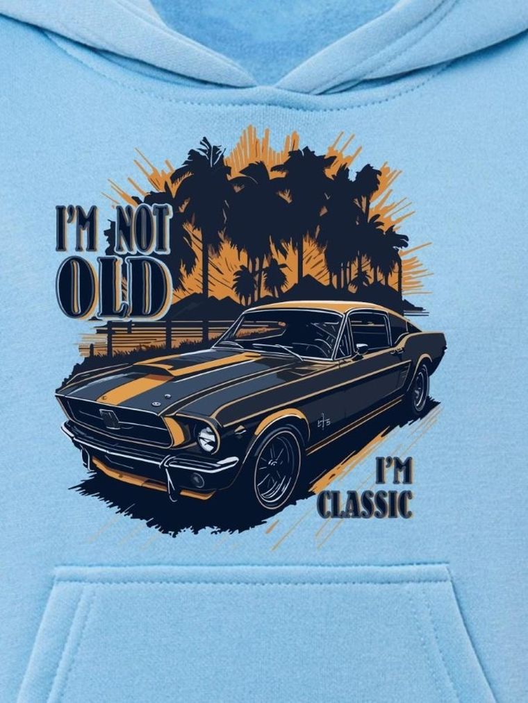 Bluza chłopięca z kapturem, niebieska, Tup Tup