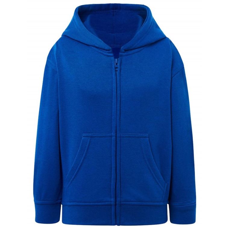 Bluza chłopięca z kapturem, rozpinana, niebieska, Tup Tup