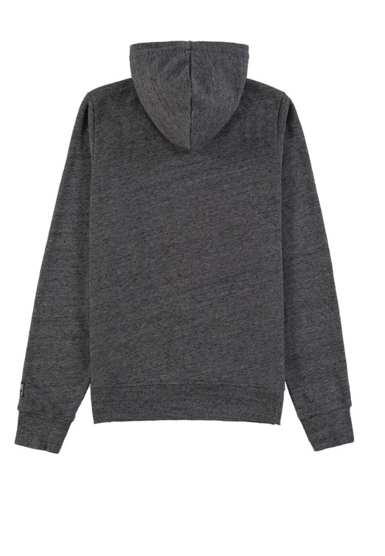 Bluza chłopięca z kapturem, rozpinana, szara melanż, Tom Tailor