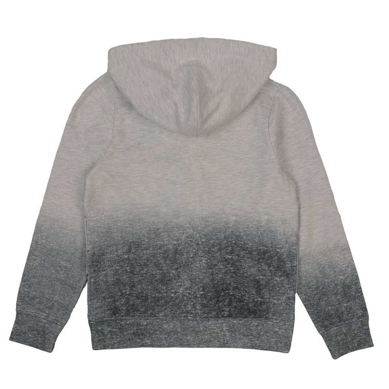 Bluza chłopięca z kapturem, rozpinana, szara, Tom Tailor