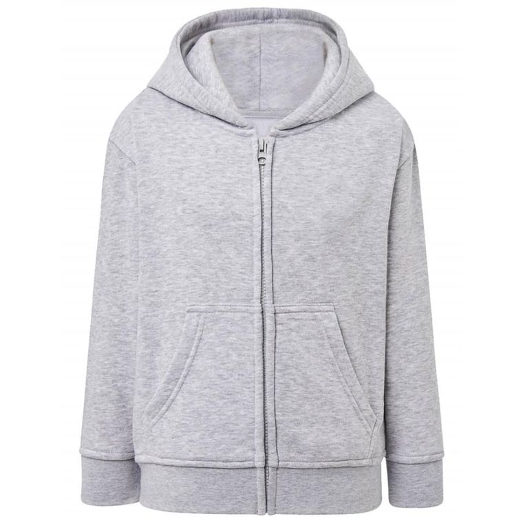 Bluza chłopięca z kapturem, rozpinana, szara, Tup Tup
