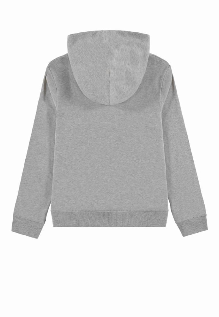 Bluza chłopięca z kapturem, szara melanż, Tom Tailor