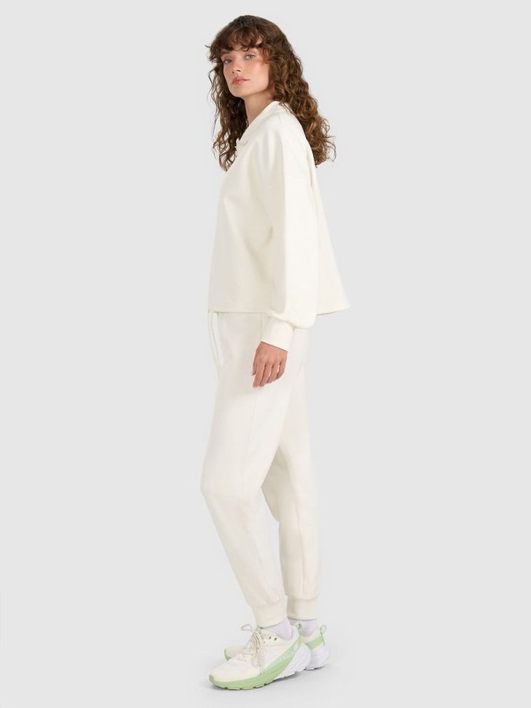 Bluza damska, biała, 4F