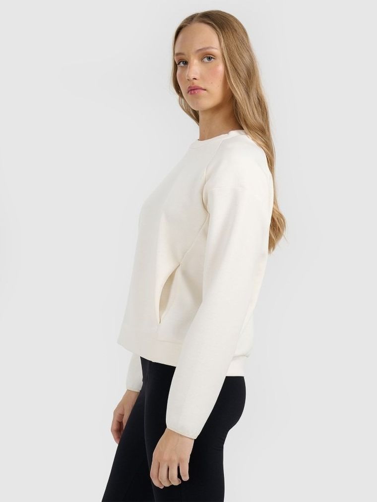 Bluza damska, biała, 4F