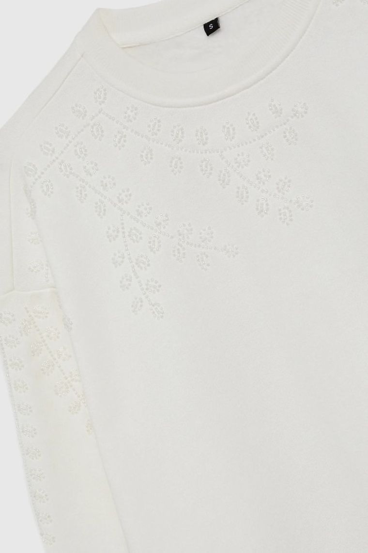 Bluza damska, biała, Moodo