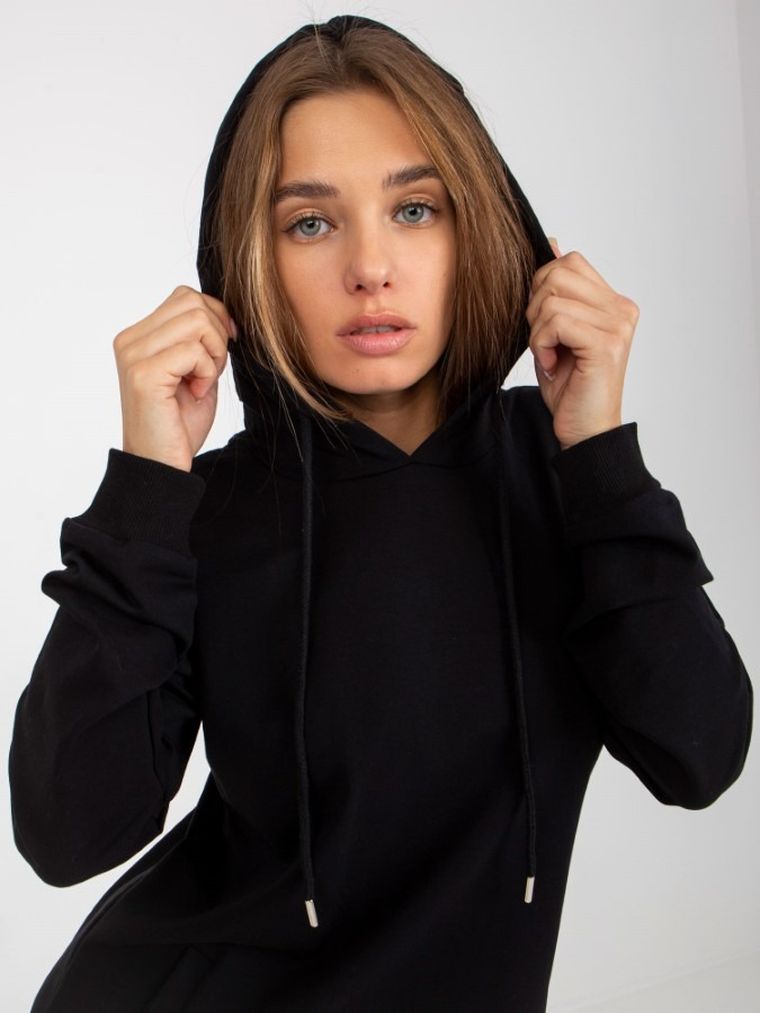 Bluza damska, czarna, Relevance