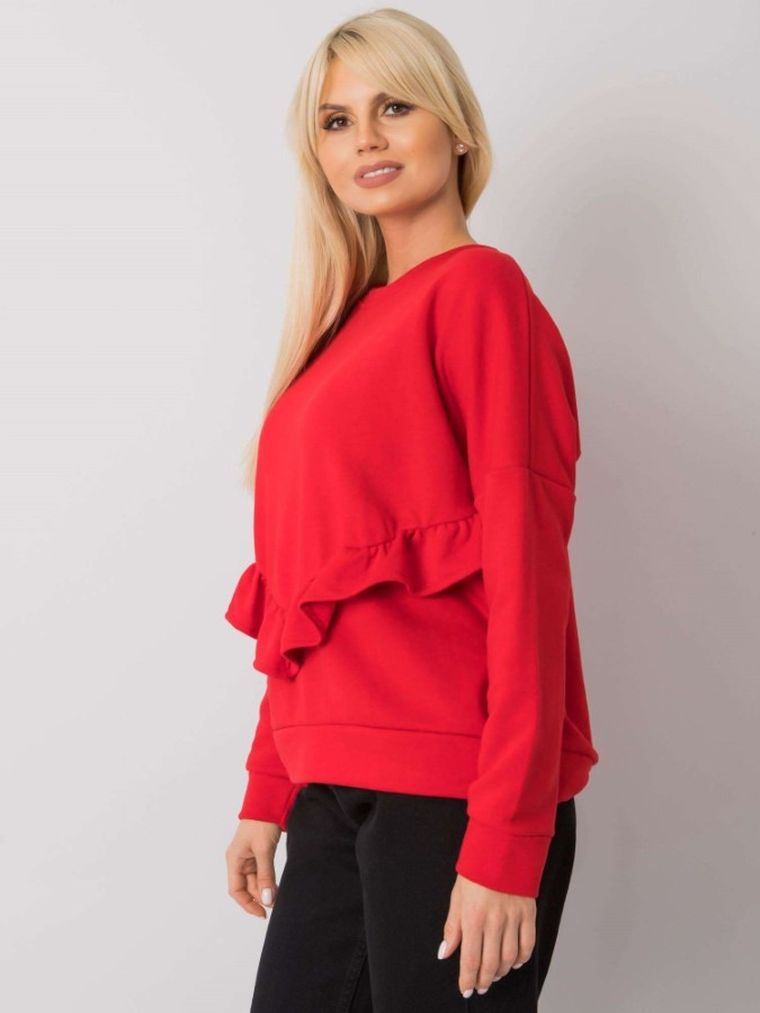 Bluza damska, czerwona, Rue Paris