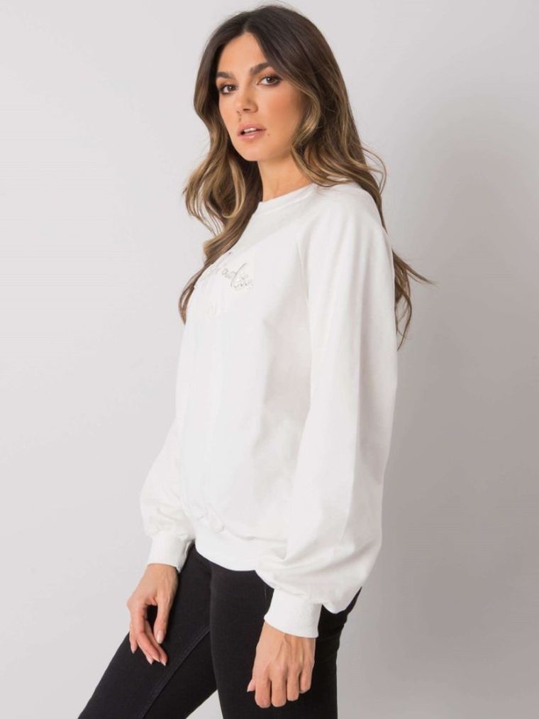 Bluza damska, ecru, Rue Paris