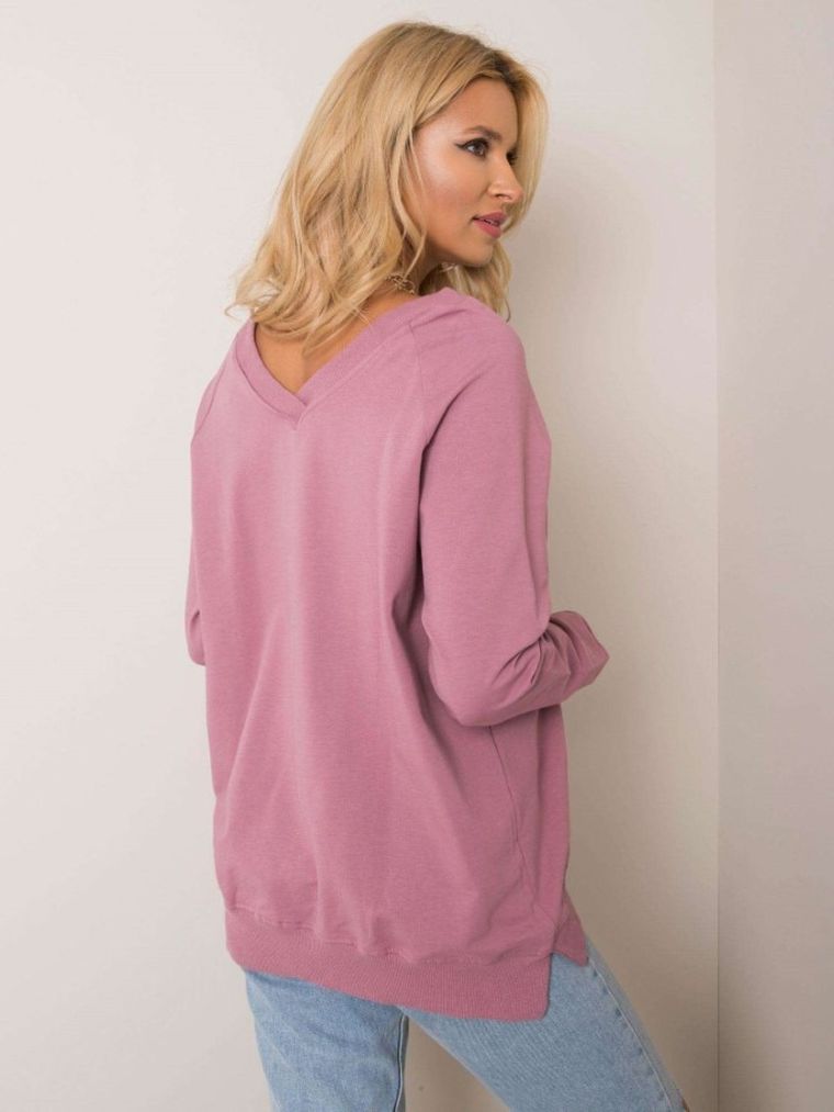 Bluza damska, fioletowa, Rue Paris