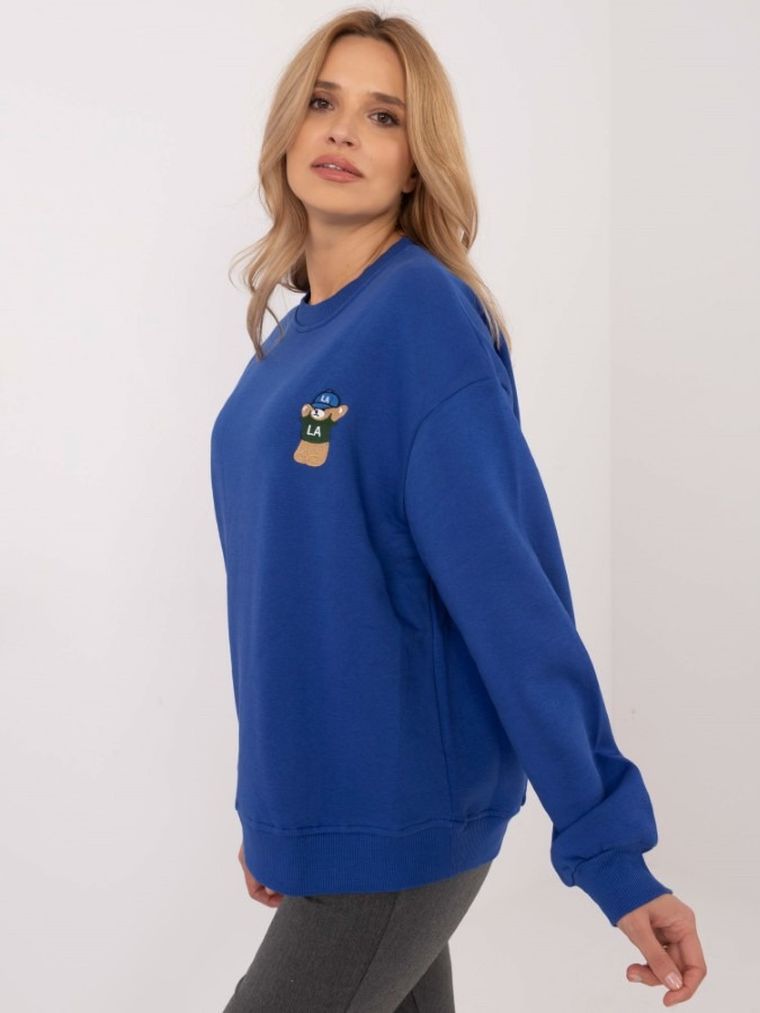 Bluza damska, niebieska, Calimera