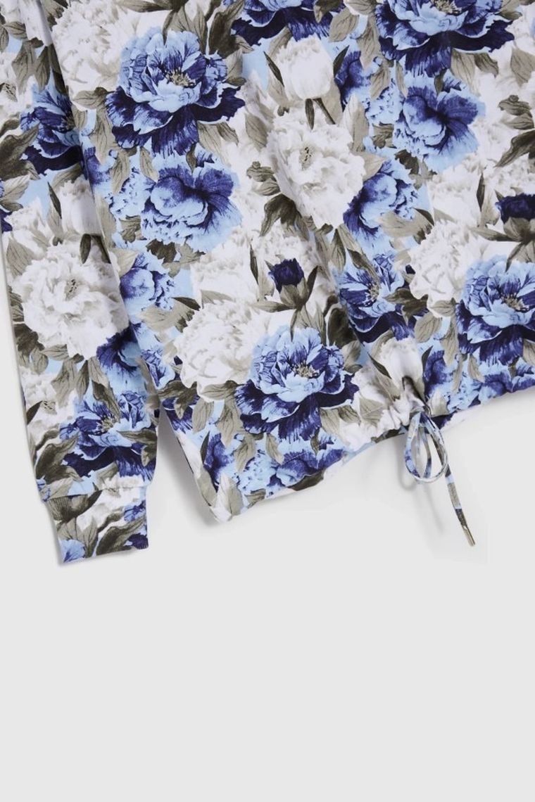 Bluza damska, niebieska, Moodo