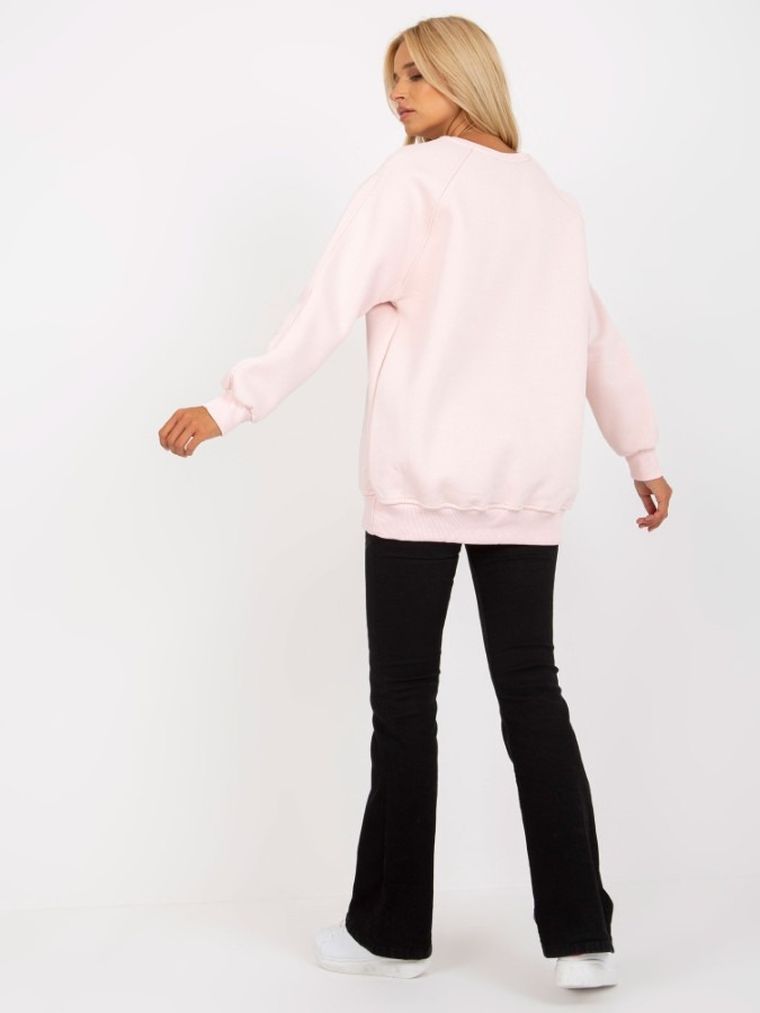 Bluza damska, różowa, Ex Moda