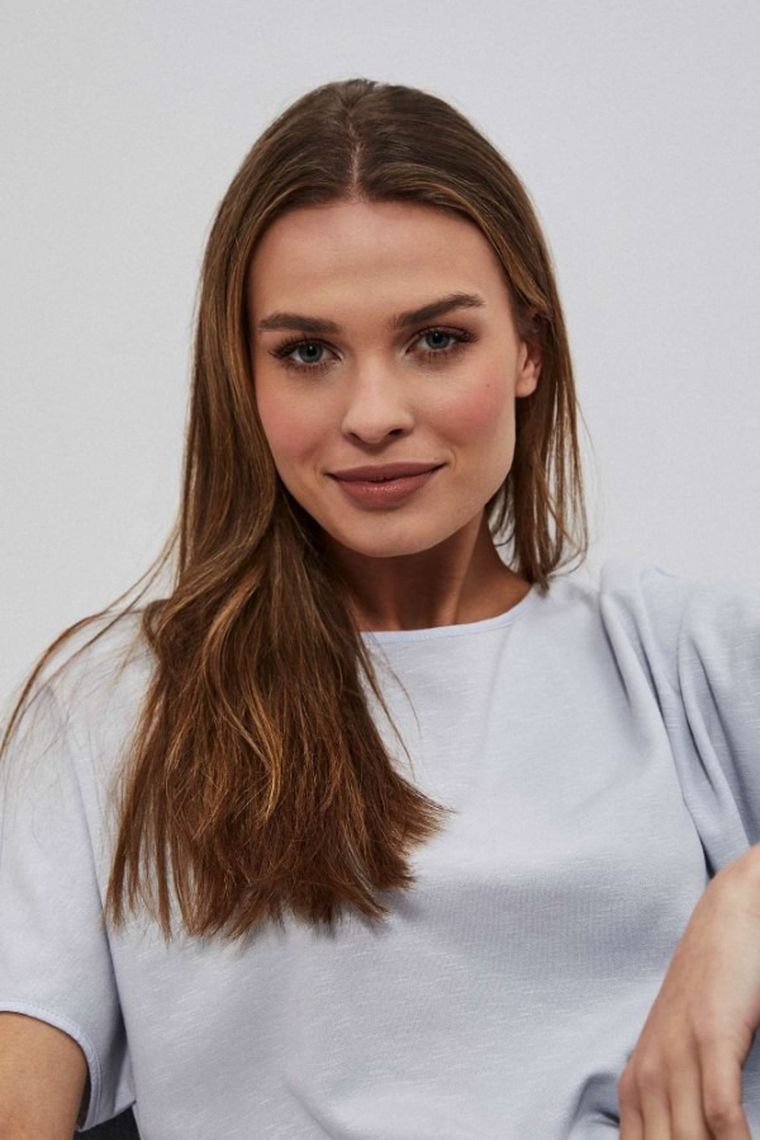 Bluza damska, szara, Moodo