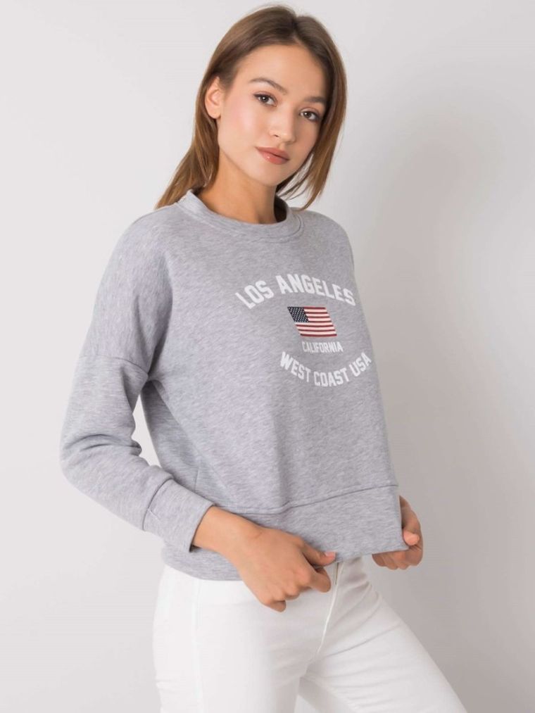 Bluza damska, szara, Rue Paris