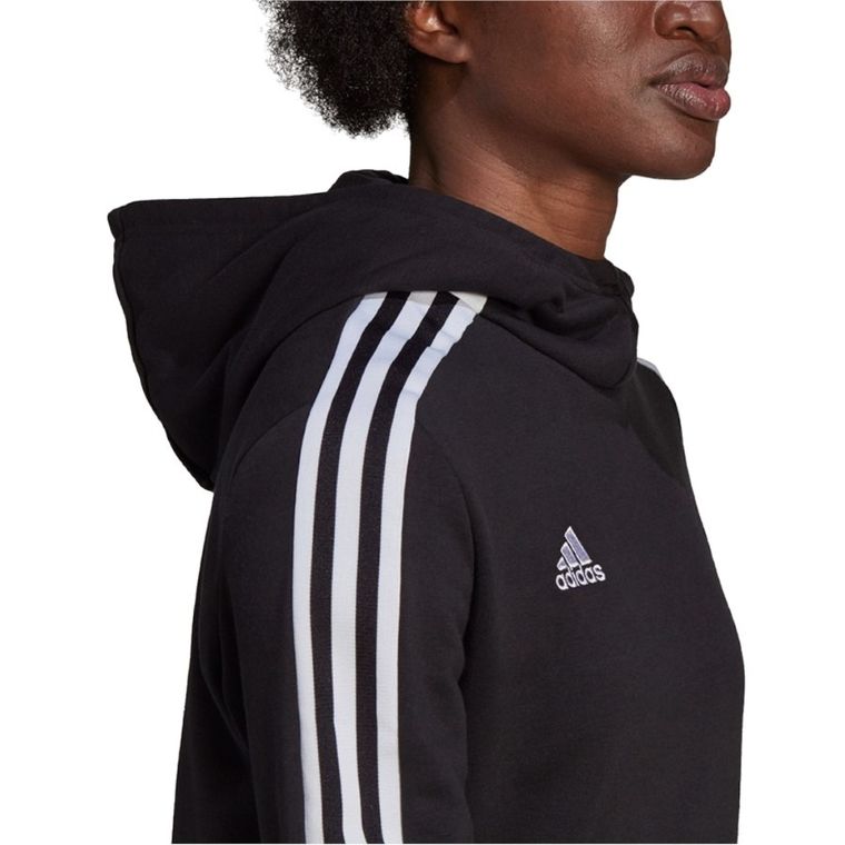 Bluza damska z kapturem, czarna, Adidas Tiro 21 Sweat Hoody