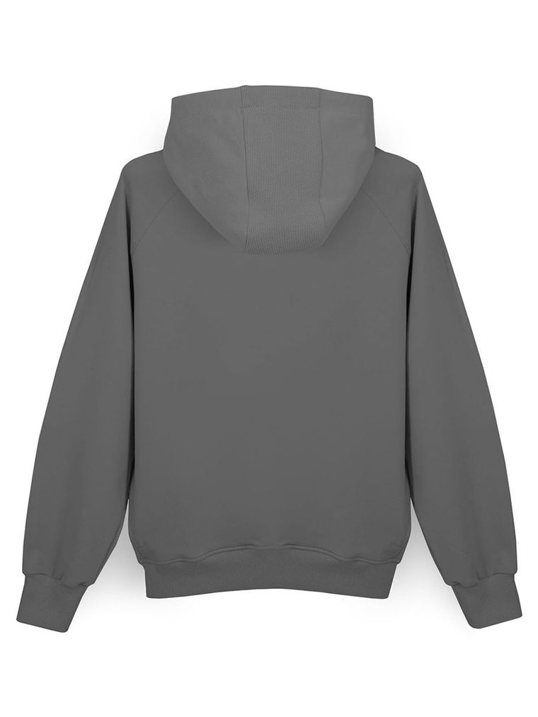 Bluza damska z kapturem, grafitowa, Ceba Baby