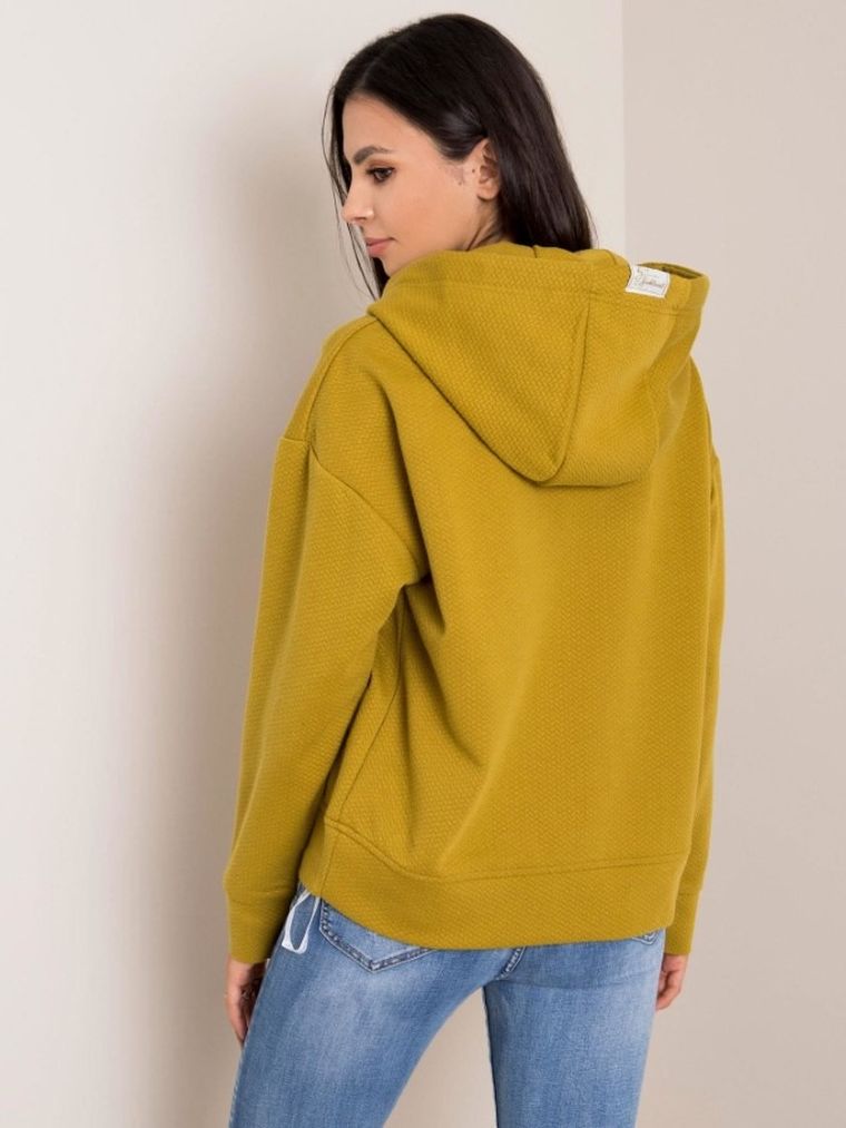 Bluza damska z kapturem, khaki, Sublevel