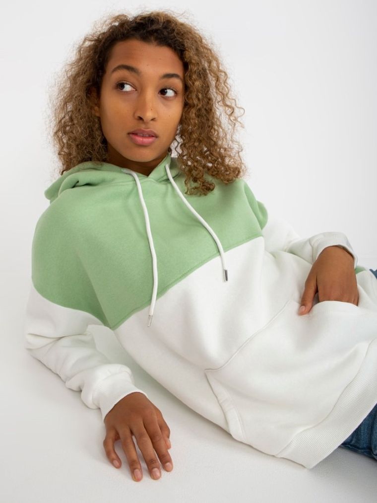 Bluza damska z kapturem, mix, Rue Paris