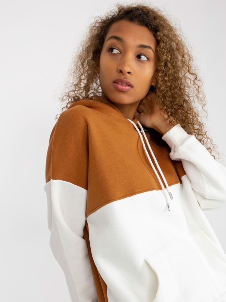 Bluza damska z kapturem, mix, Rue Paris