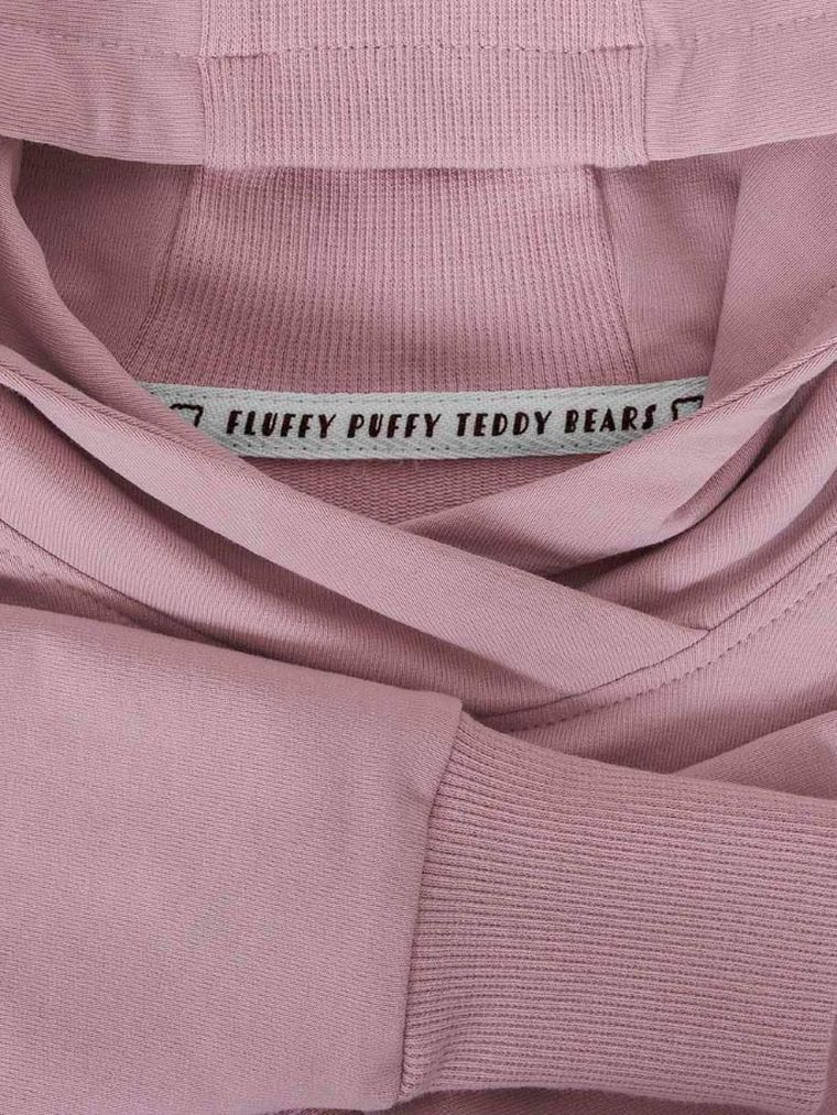 Bluza damska z kapturem, różowa, Ceba Baby