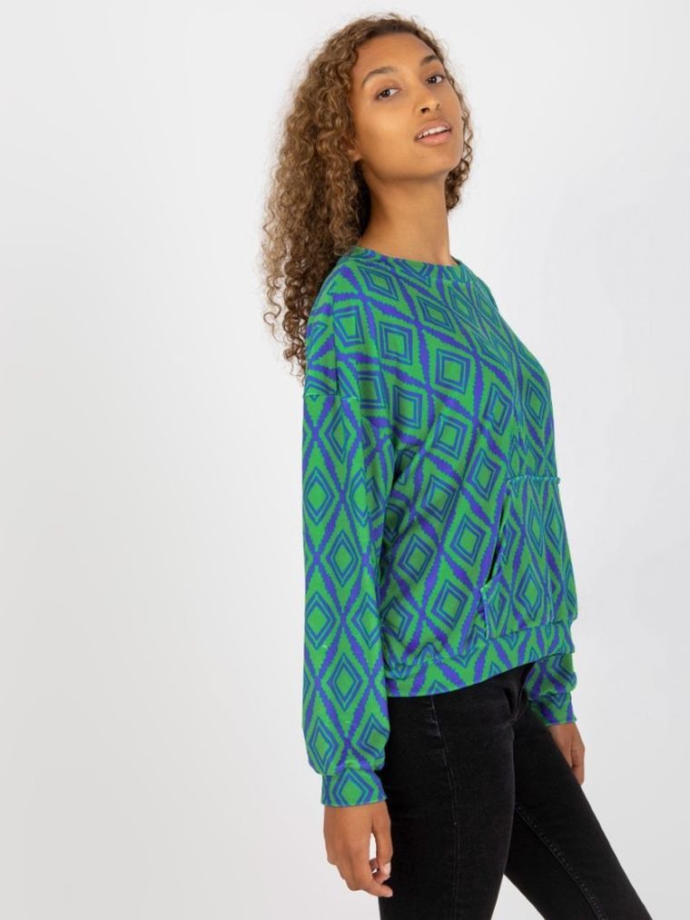 Bluza damska, zielona, Rue Paris