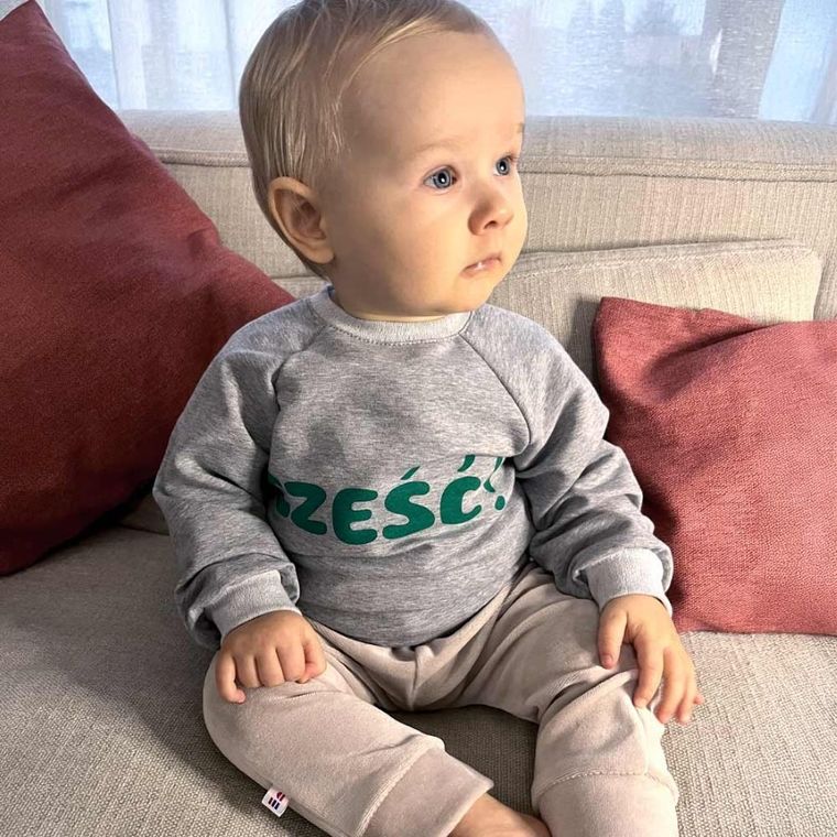 Bluza dziecięca, szara, Eevi