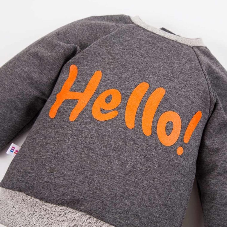 Bluza dziecięca, szara, Eevi