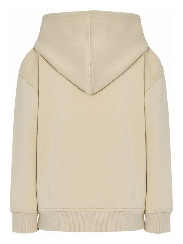 Bluza dziecięca z kapturem, rozpinana, beżowa, Tup Tup