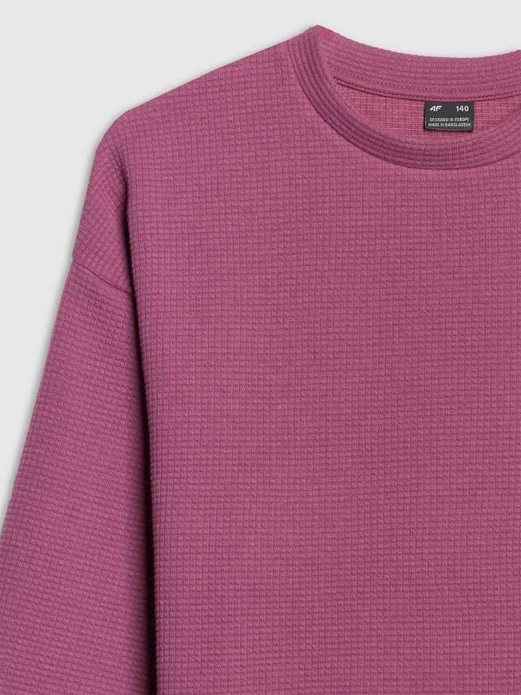 Bluza dziewczęca, fioletowa, 4F