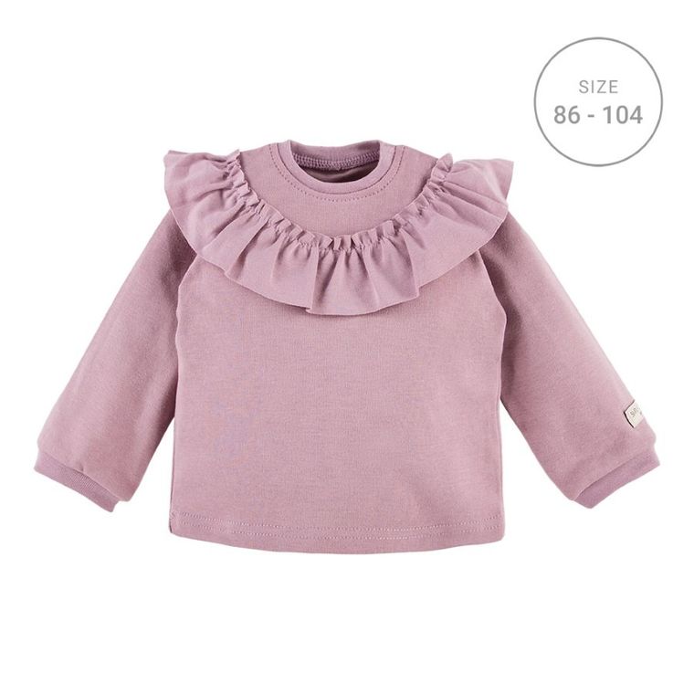 Bluza dziewczęca, fioletowa, Eevi