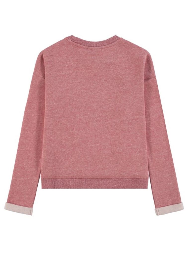 Bluza dziewczęca, różowa melanż, Tom Tailor